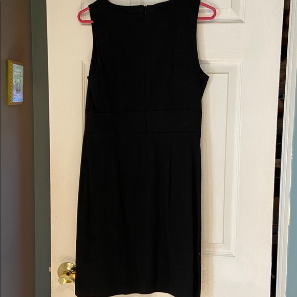 AGB Black Dress with Stylish Belt - Picture 7 of 8